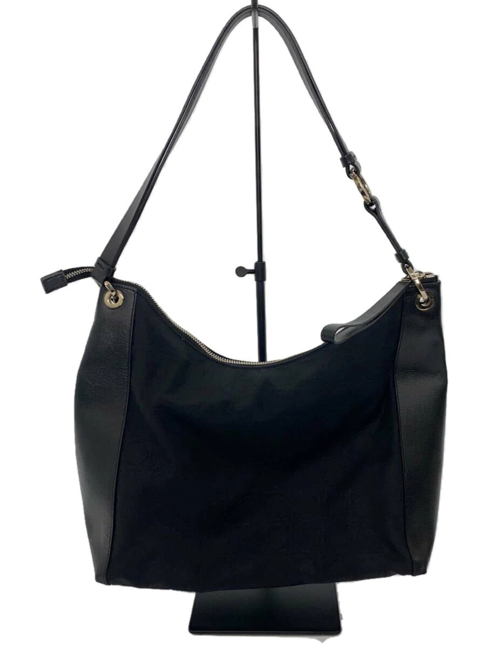 Salvatore Ferragamo Shoulder Bag Italy Black All over